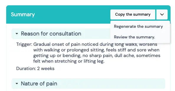 Als de samenvatting niet compleet is, maar het gesprek wel, kan ik de samenvatting opnieuw genereren?